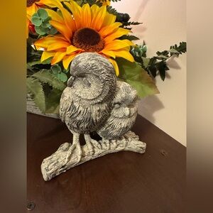 Hobby Lobby Gray Owl Figurine on Perch